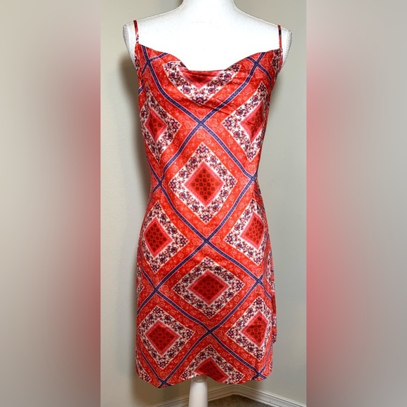 NWT Skies Are Blue Midi Floral Slip Dress Women Small Adjustable Straps - Picture 3 of 8
